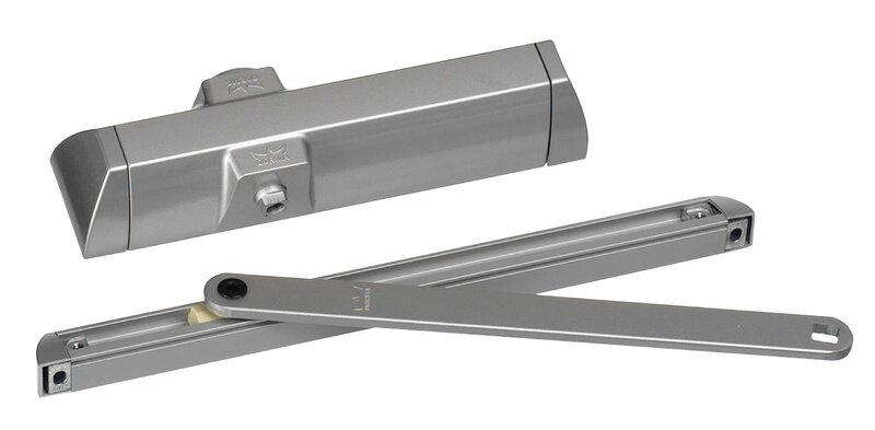 GLIDSKENEDÖRRSTÄNGARE TS90 IMPULSE DORMA SILVER