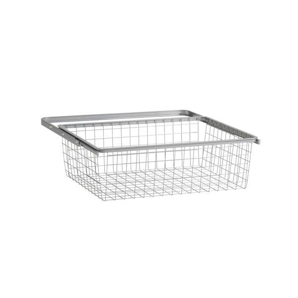TRÅDBACK 40 ELFA 266280 UTDRAGBAR PLATINUM 605X430X185MM