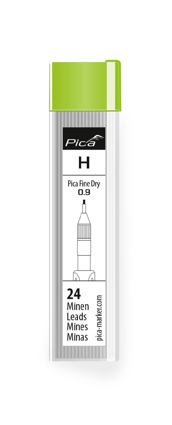 STIFT PICA FINE DRY GRAFIT B 0,9MM HÅRD