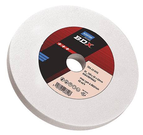 SLIPSKIVA 150X20X32 38A60NVS VIT ALUMINIUMOXID
