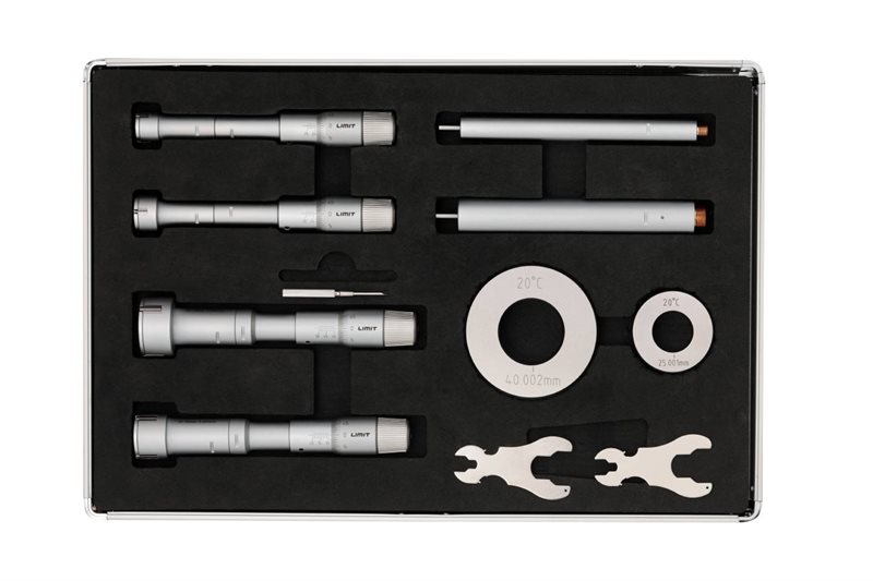 TREPUNKTSMIKROMETER SET 4-P LIMIT MPA S 20-50MM