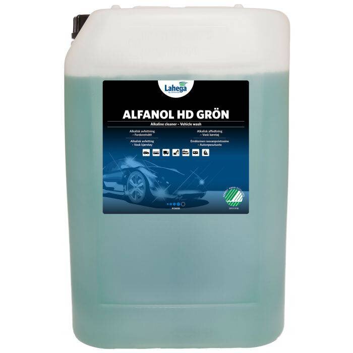 FORDONSTVÄTT LAHEGA ALFANOL HD GRÖN 25L
