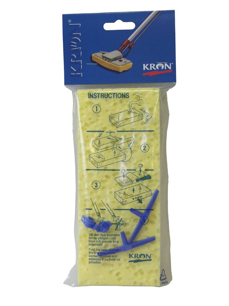 SVAMPMOPP REFILL KRON CELLULOSA 220X90X35MM