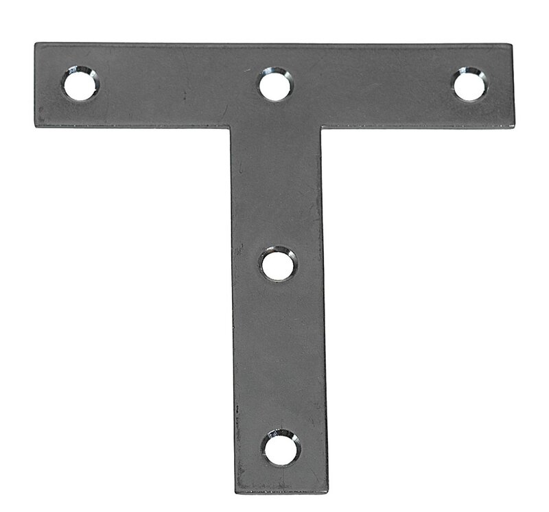 T-JÄRN MILLERS ELFÖRZINKAT 63X63X13X1,6MM
