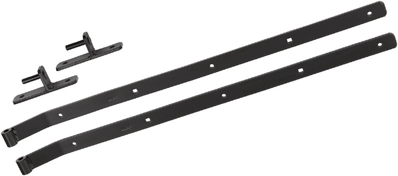 HAKGÅNGJÄRN MED HAKE MILLERS SVART 1000X40X8MM