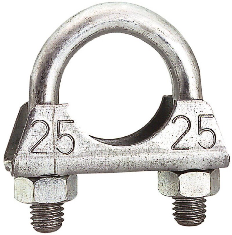 RÖRKLÄMMA STRUKTUR ROSTFRI 45 MM