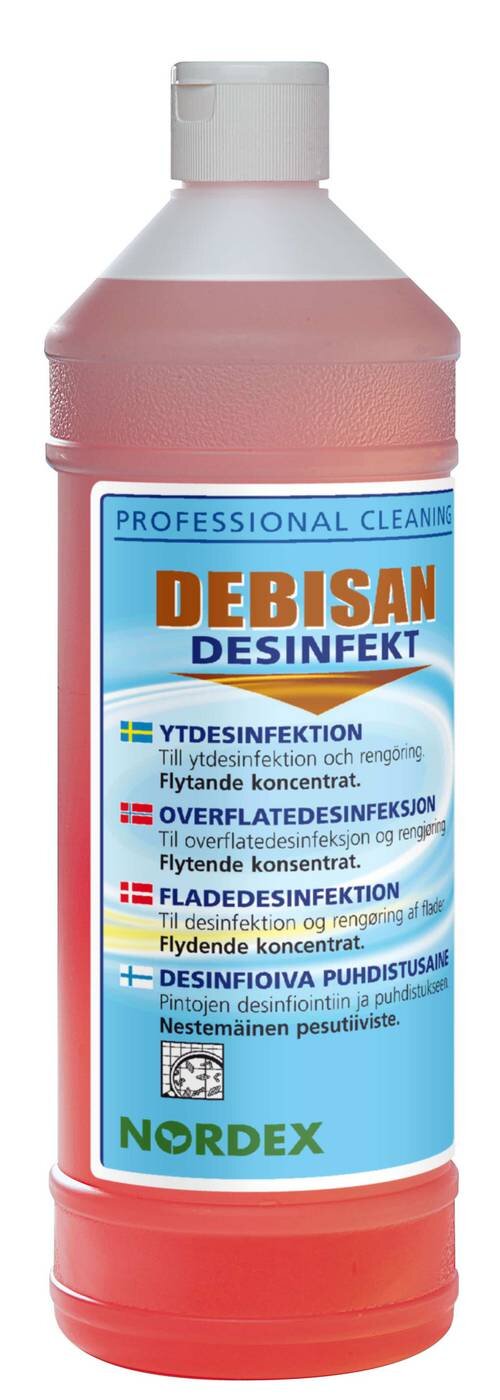 RENGÖRINGS- OCH DESINFEKTIONSMEDEL DEBISAN NORDEX 1L