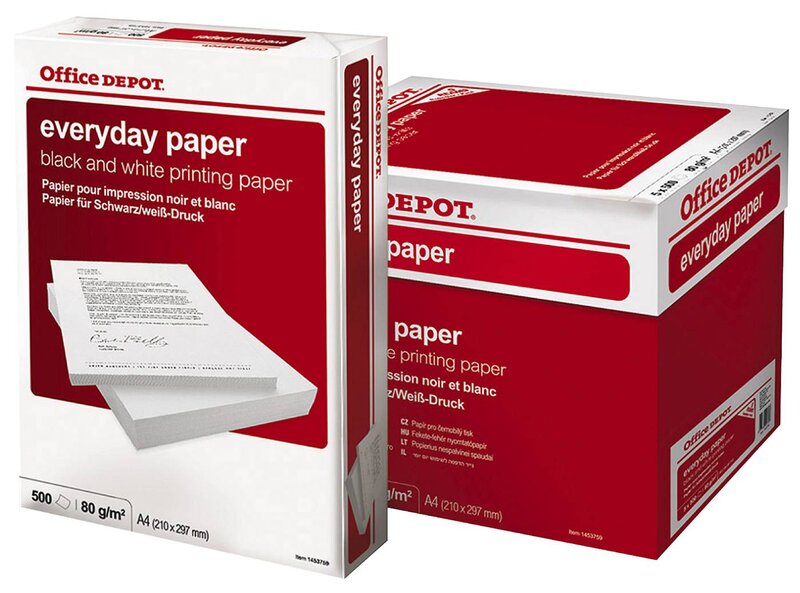KOPIERINGSPAPPER EVERYDAY OHÅLAT 80G A4