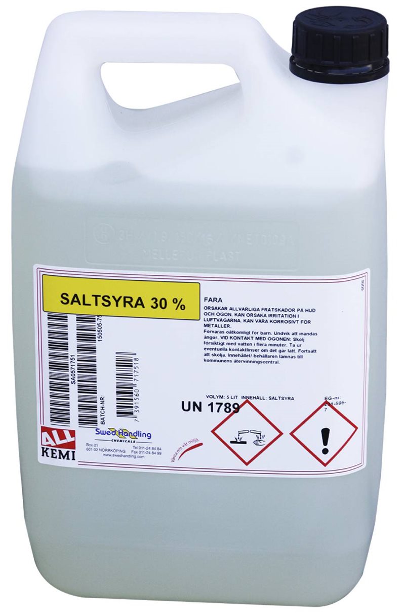 SALTSYRA ALLKEMI 30 PROCENT 5L