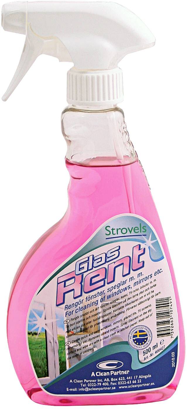 GLASPUTSMEDEL 14319500 STROVELS 500ML