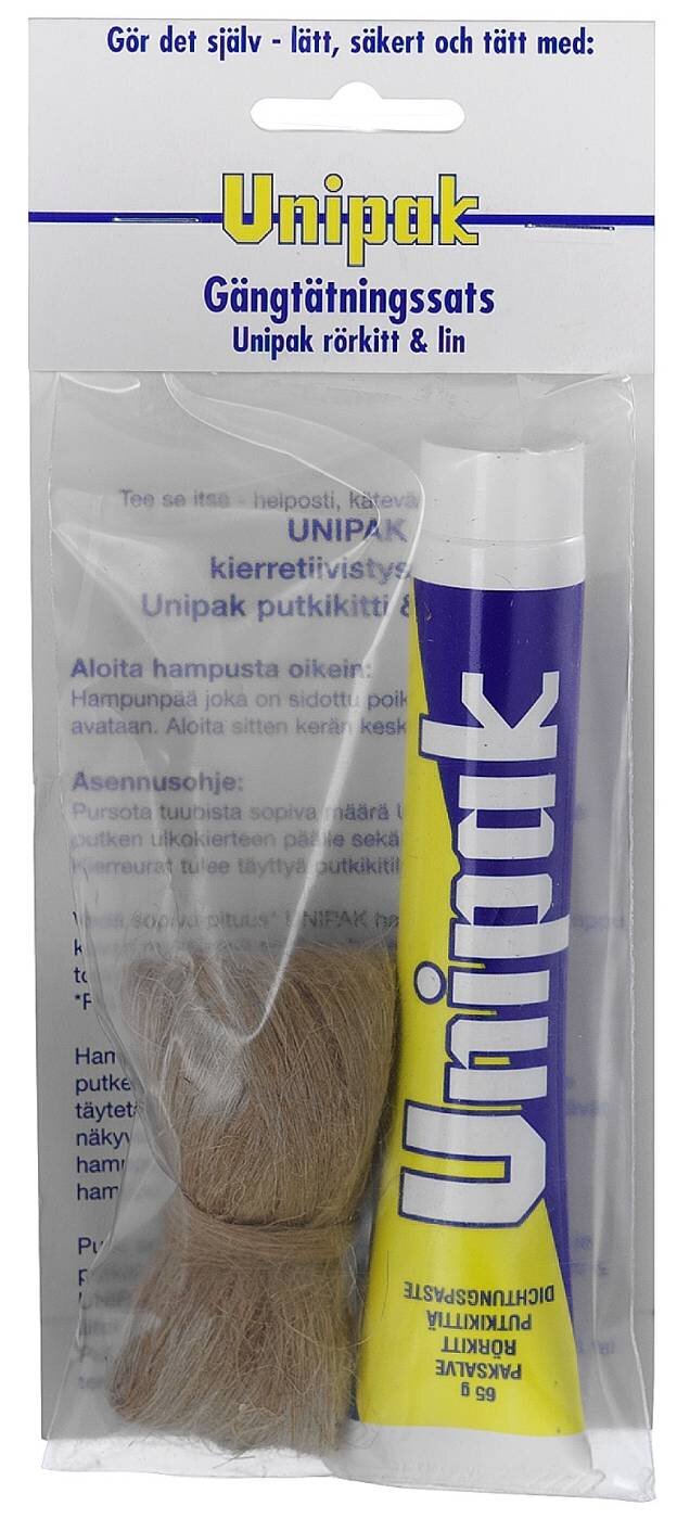 TÄTNINGSSATS UNIPAK INNEHÅLLER RÖRKITT OCH LIN 65G