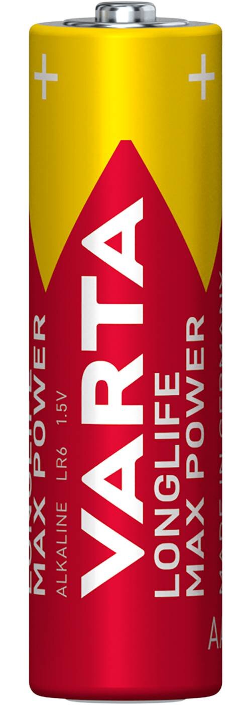 BATTERI VARTA LONGLIFE MAX POWER ALKALISKT LR06 AA 1,5V