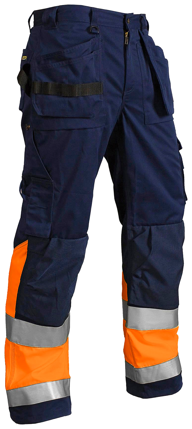BYXA 15291860 BLÅKLÄDER MARINBLÅ/ORANGE C60