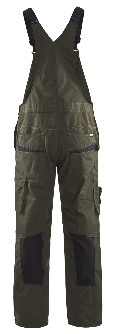 HÄNGSELBYXA 26951330 BLÅKLÄDER MÖRK OLIVGRÖN/SVART C44
