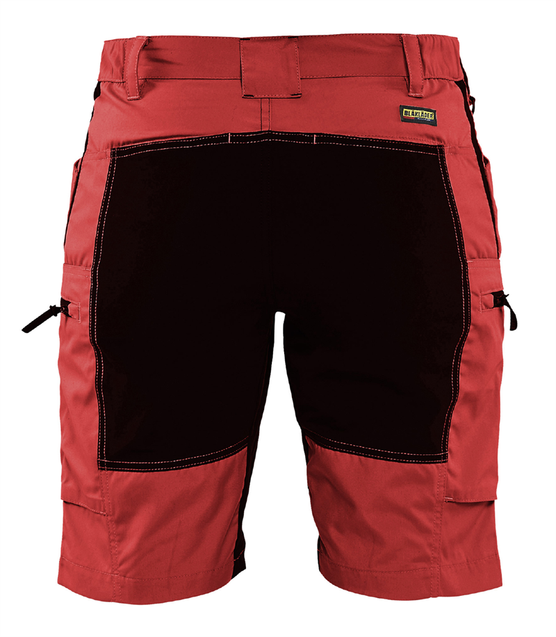 SHORTS 71491845 BLÅKLÄDER RÖD/SVART C40