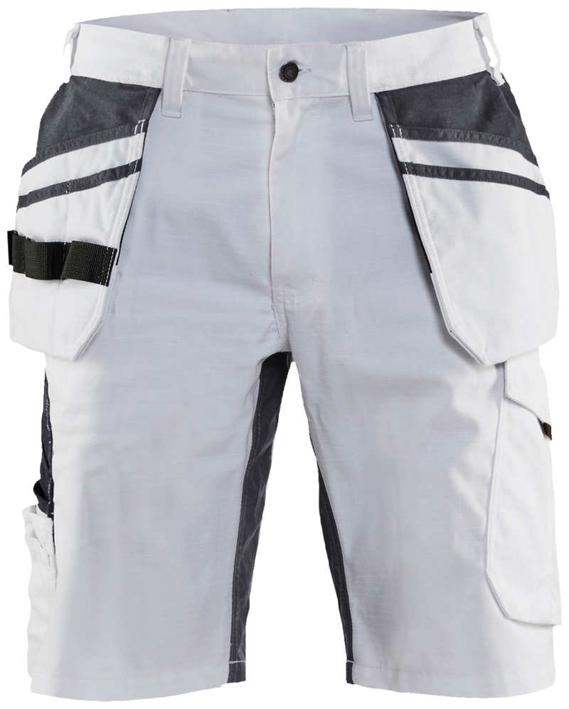 SHORTS 10991330 BLÅKLÄDER VIT/MÖRKGRÅ C44