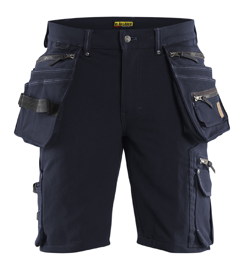 SHORTS 19881644 BLÅKLÄDER MÖRK MARINBLÅ/SVART C44