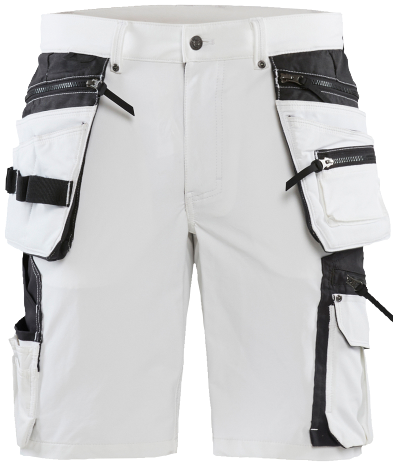 SHORTS 10881645 BLÅKLÄDER VIT/MÖRKGRÅ C46