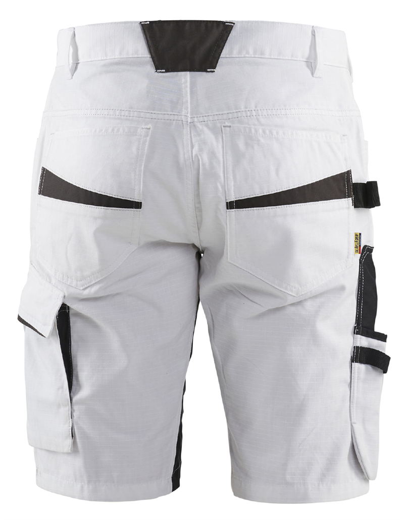 SHORTS 10941330 BLÅKLÄDER VIT/MÖRKGRÅ C52