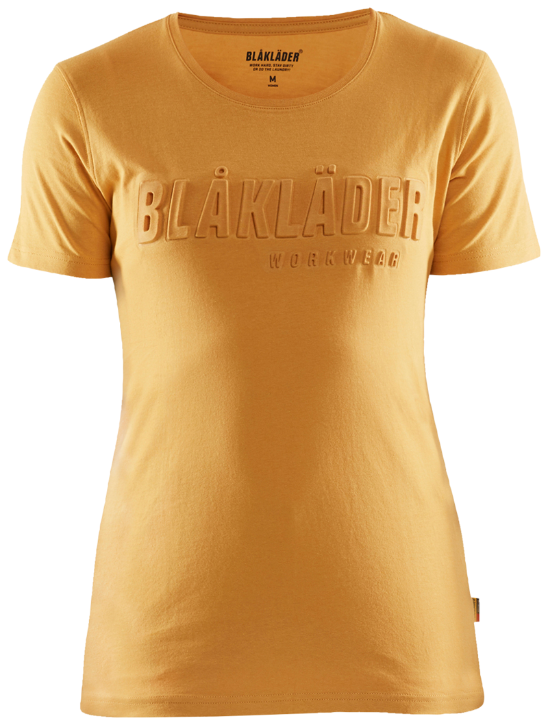 T-SHIRT 34311042 BLÅKLÄDER HONUNGSGUL XS
