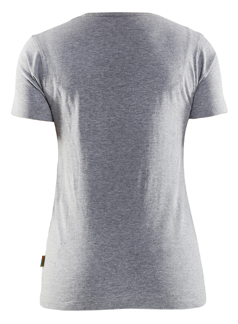 T-SHIRT 34311043 BLÅKLÄDER GRÅMELERAD XL